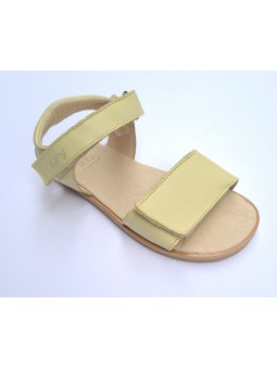 FlexiNens sandalia respetuosa para niña color amarillo claro